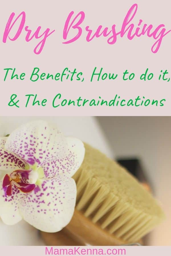 Dry Brushing the benefits, how to do it, and the contraindications pinterest